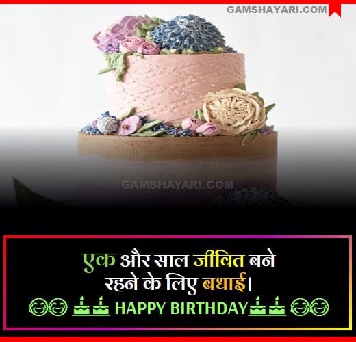 Insulting Shayari on Happy Birthday 